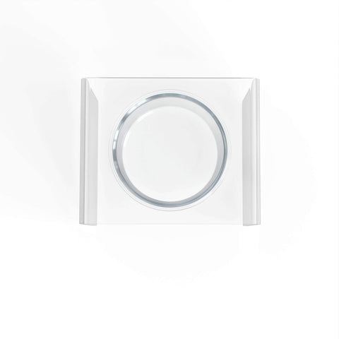 Modern Acrylic Glass Bowl Feeders, Standard Style, Single Bowl