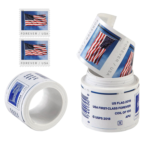 2019 U.S. Flag Forever Stamps – Coil – product image 1