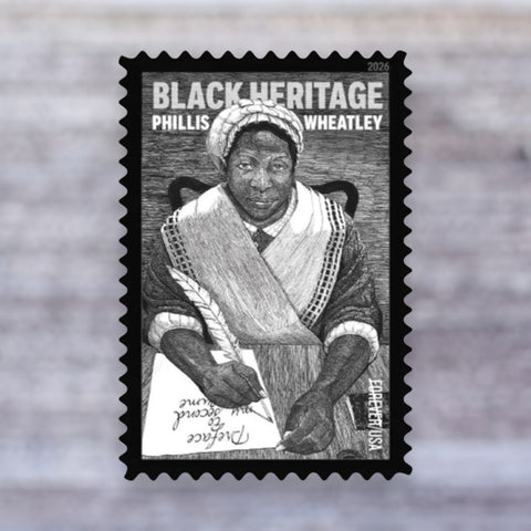 2026 Black Heritage: Phillis Wheatley Forever Postage Stamps – First-Class Mail, Sheet