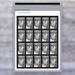2026 Black Heritage: Phillis Wheatley Forever Postage Stamps – First-Class Mail, Sheet