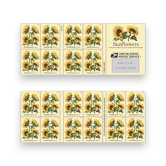 2026 Sunflowers Forever Postage Stamps First-Class Postage Sheet