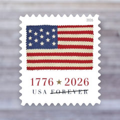 2026 U.S. Flag Forever Postage Stamps – First-Class Mail, Booklet