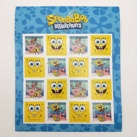SpongeBob SquarePants Forever Stamps – 80 pcs