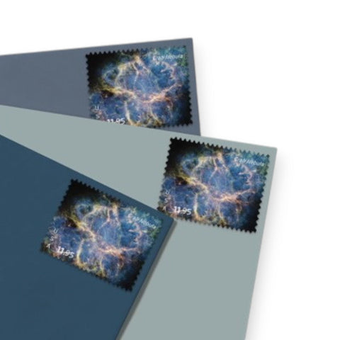 $11.95 Stamps 2026 Crab Nebula Priority Mail Rate Sheet