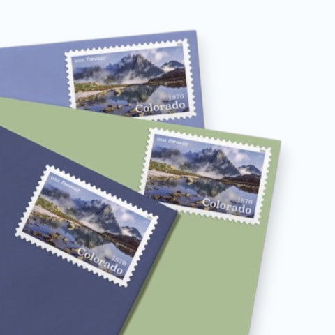 2026 Colorado Forever Postage Stamps First-Class Postage Sheet