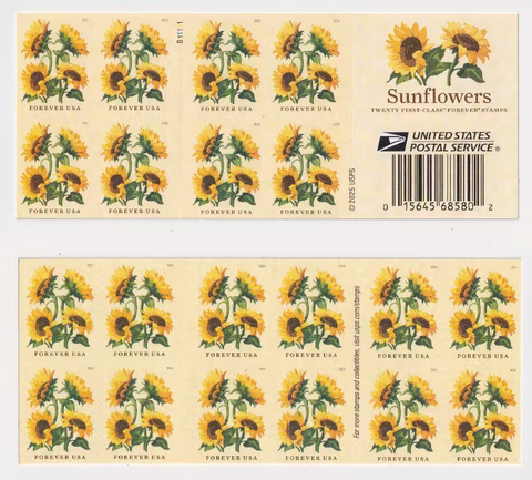 2026 Sunflower Commemorative Stamps – product image 1