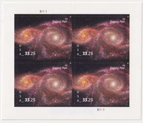 2026 Twin Star Cluster Commemorative Stamps – product image 1