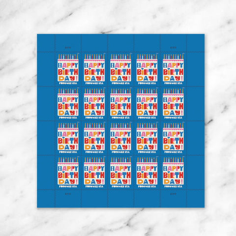 2026 Happy Birthday Commemorative Stamps – product image 1