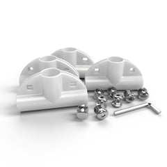 Lucidium Connector Kit, (4) Wall Connectors