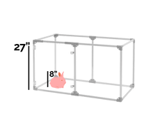 27" Tall Small Lucidium Pet Pen