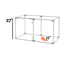 27" Tall Small Lucidium Pet Pen