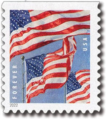 2022 U.S. Flags Forever Stamps – Pane Packs – product image 2