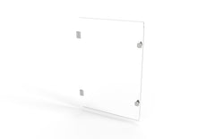 36" Door panel with latches and hinges.