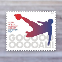 2026 North American Soccer Forever Postage Stamps – First-Class Mail, Sheet