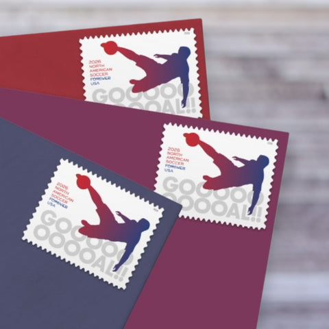 2026 North American Soccer Forever Postage Stamps – First-Class Mail, Sheet