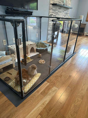36" (91 cm) Tall Large Lucidium Pet Pen.